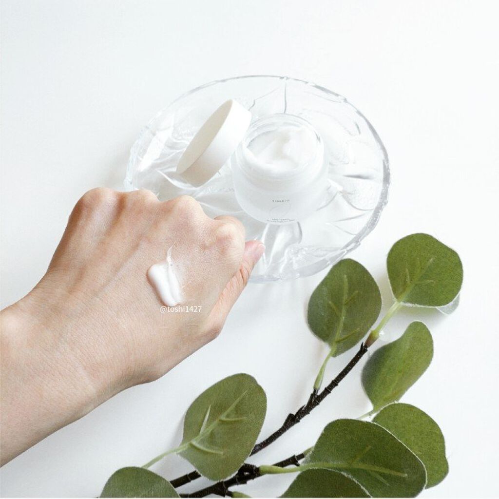 サケターナル グローウィングナイトジェルマスク/EDOBIO/フェイスクリームを使ったクチコミ（3枚目）