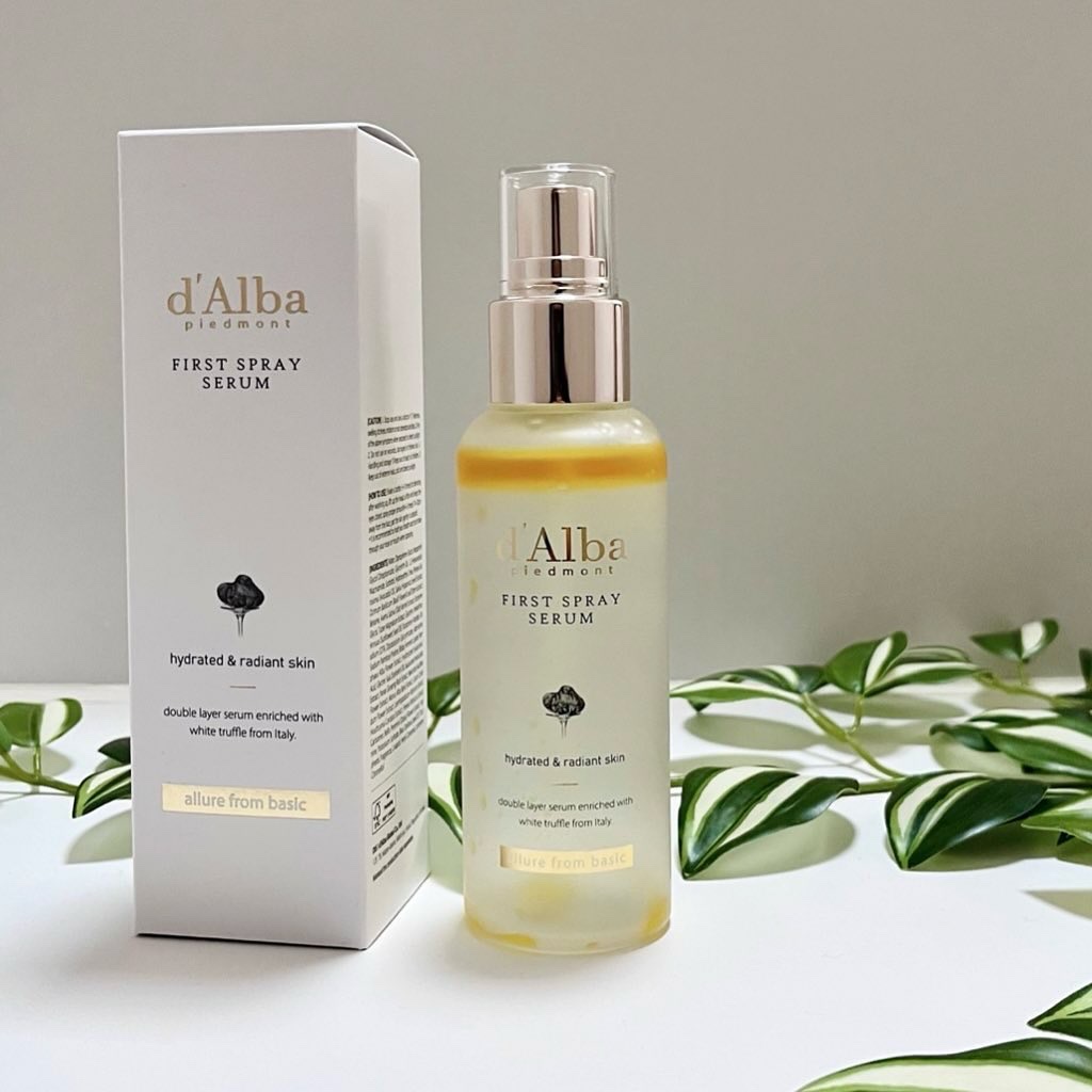 ダルバ ホワイトトリュフファーストスプレーセラム/ダルバ/ミスト状化粧水を使ったクチコミ（2枚目）