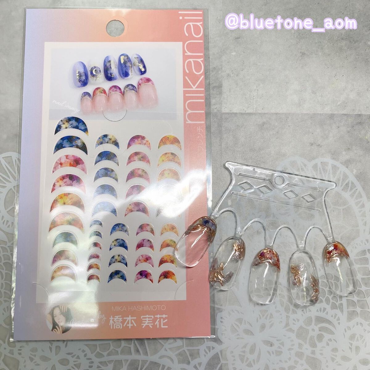 ネイルシール/キャンドゥ/ネイルシールを使ったクチコミ（1枚目）