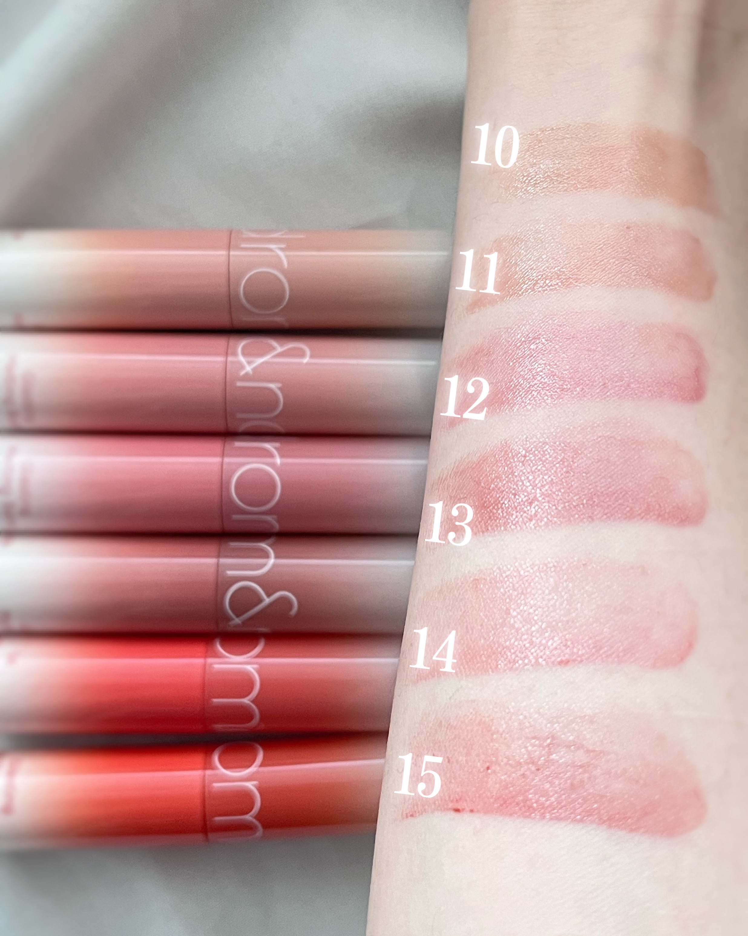 グラスティングメルティングバーム 15 ピーカンブリュー(PECAN BREW)/rom&nd/リップバームを使ったクチコミ（3枚目）