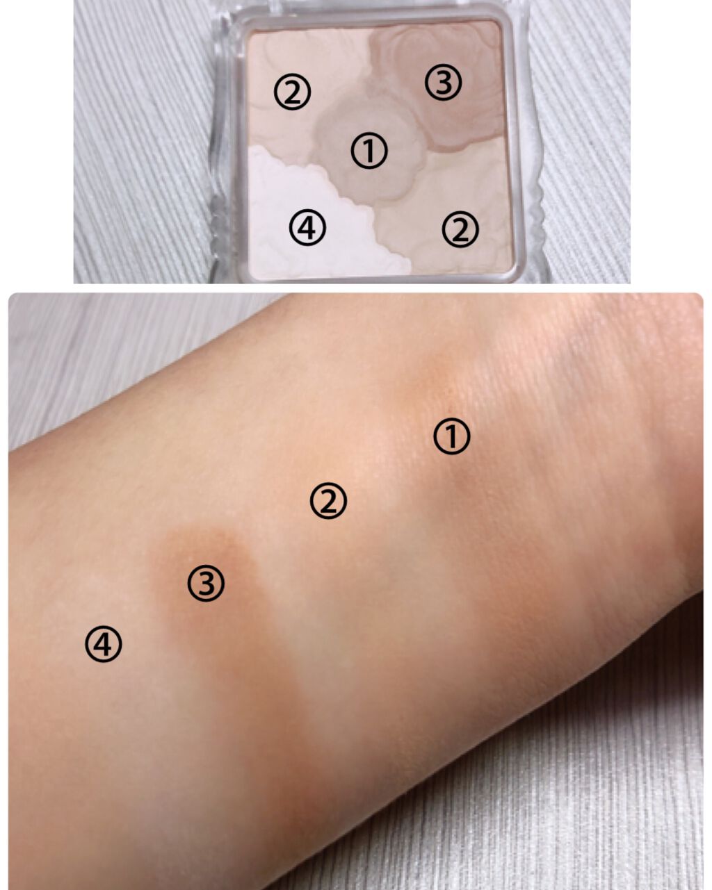 マットフルールシェーディング/キャンメイク/シェーディングを使ったクチコミ(2枚目)