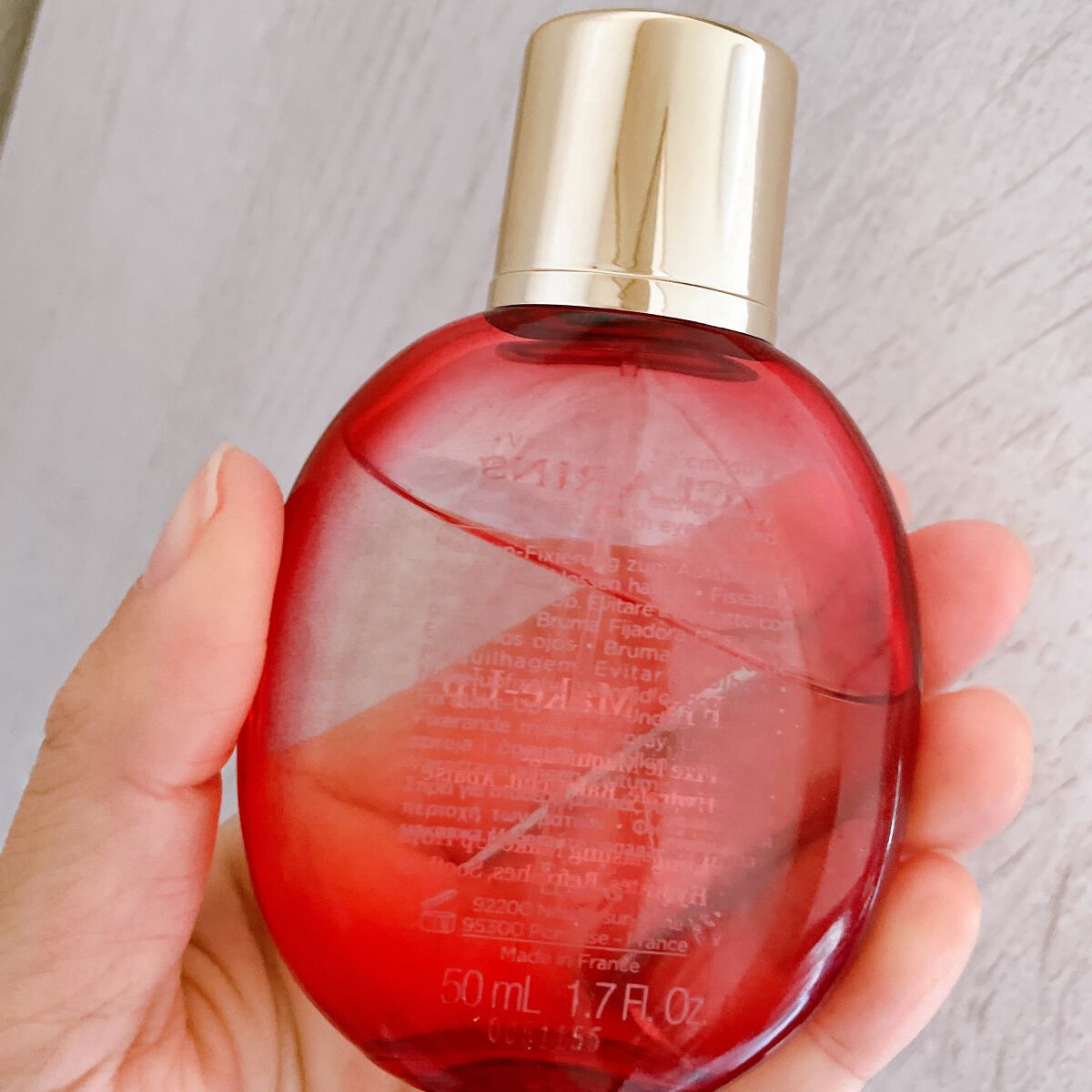 フィックス メイクアップ/CLARINS/ミスト状化粧水を使ったクチコミ(2枚目)