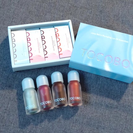 ジューシーベリープランピングリップオイル/TOCOBO/リップグロスを使ったクチコミ(9枚目)