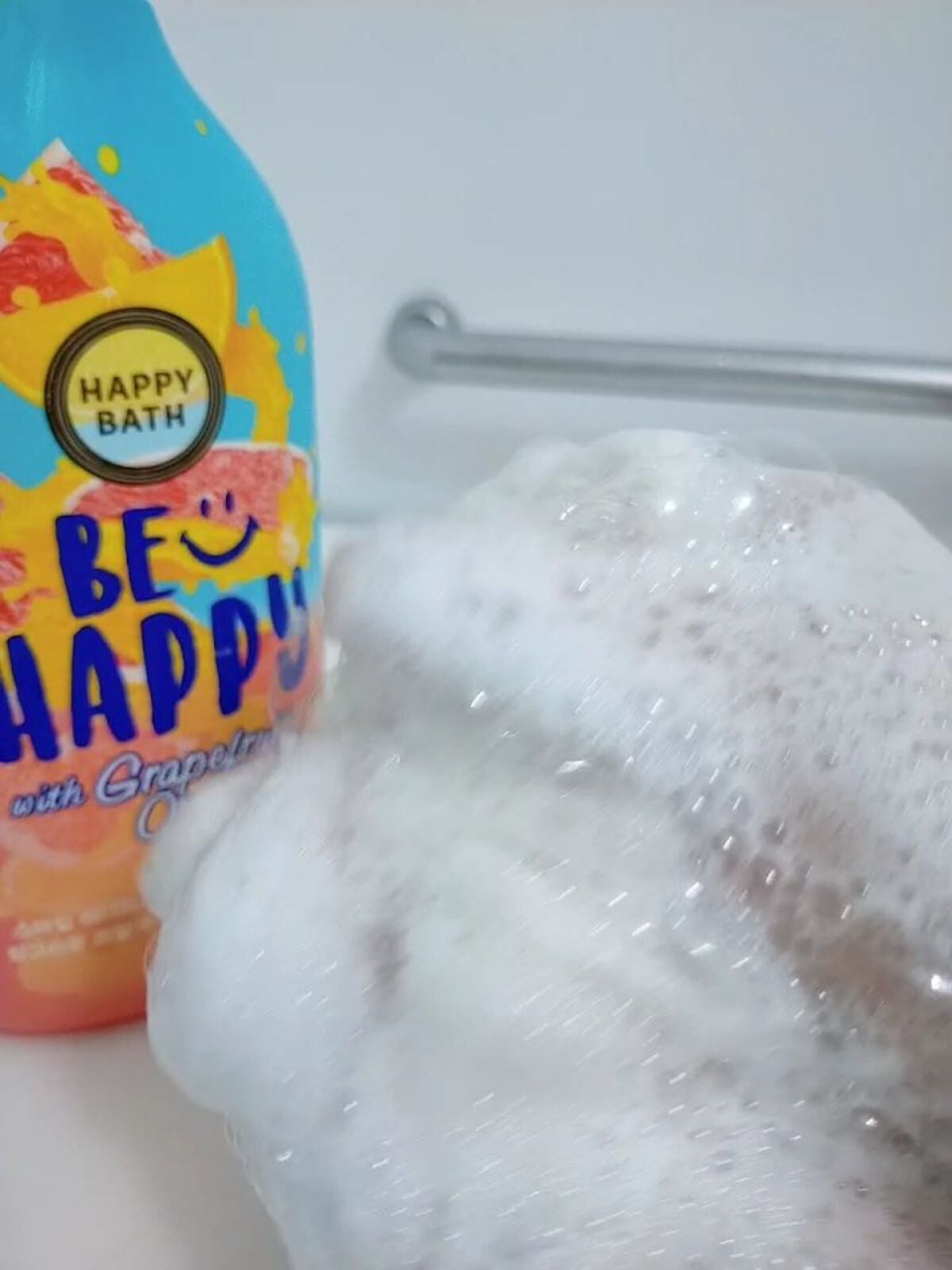 スマイル ボディソープ/ハッピーバース/ボディソープを使ったクチコミ(5枚目)