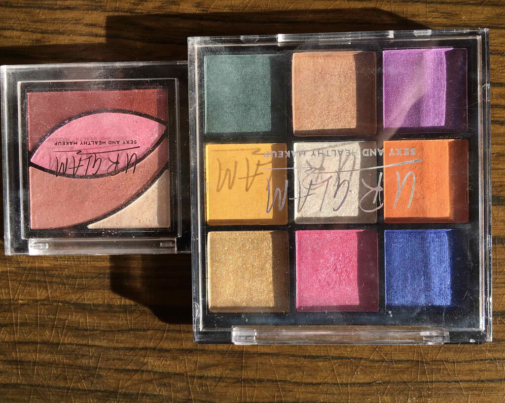 UR GLAM BLOOMING EYE COLOR PALETTE/U R GLAM/アイシャドウパレットを使ったクチコミ(1枚目)