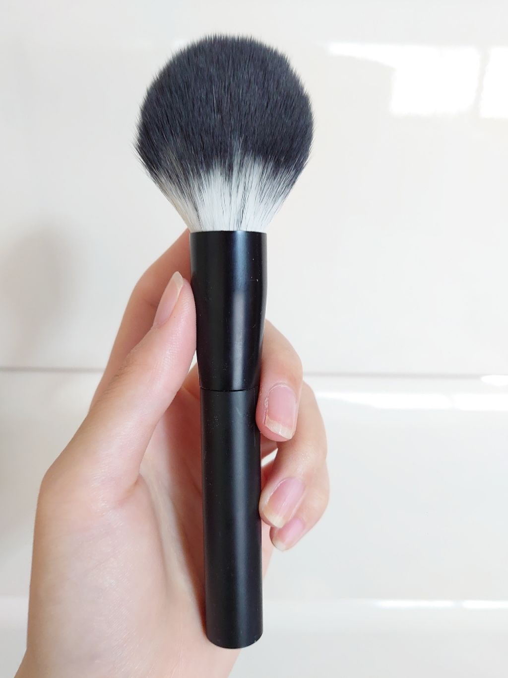 UR GLAM　POWDER BRUSH/U R GLAM/メイクブラシを使ったクチコミ（1枚目）