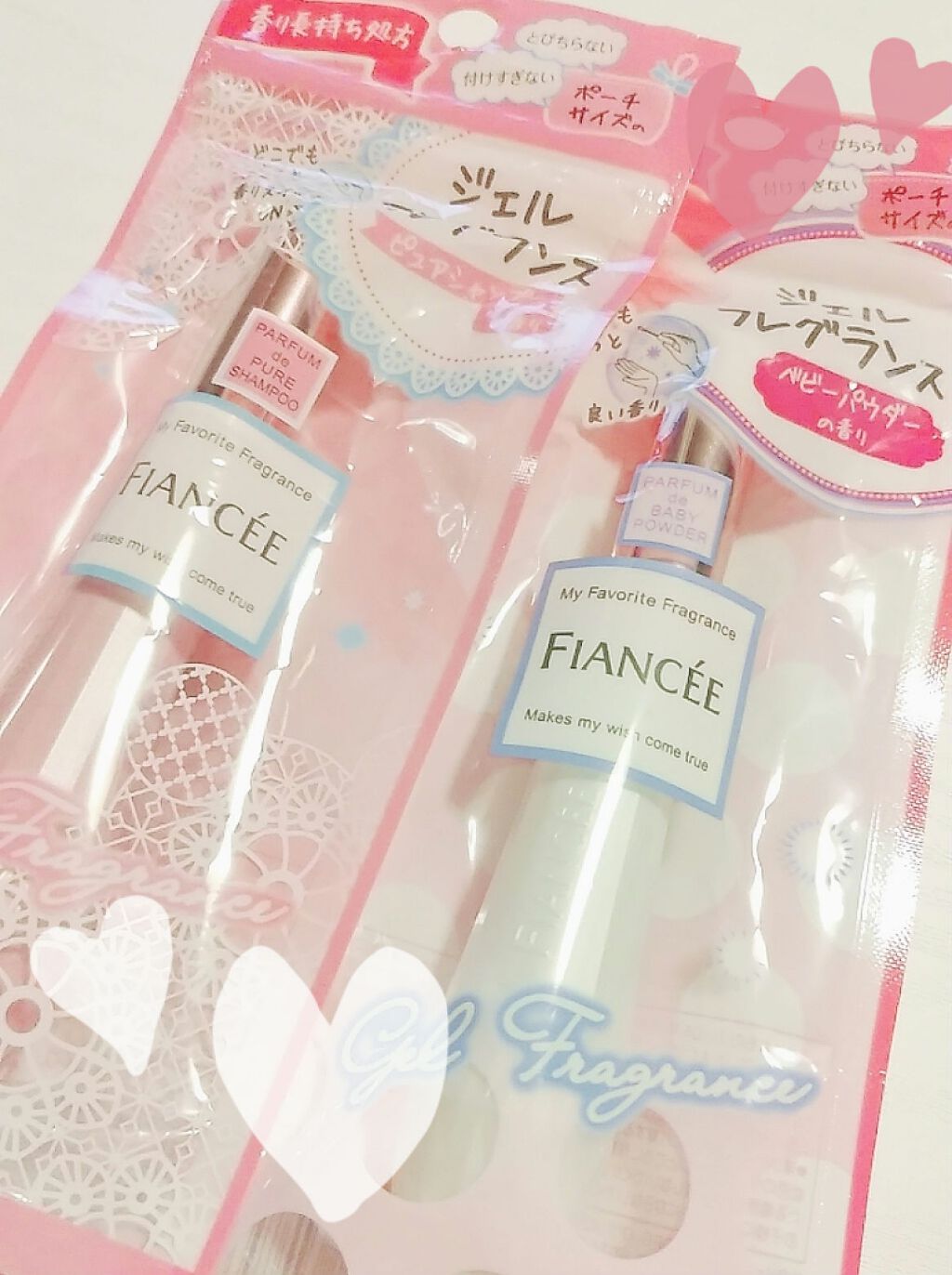 ジェルフレグランス ベビーパフパフ/フィアンセ/香水(レディース)を使ったクチコミ（1枚目）