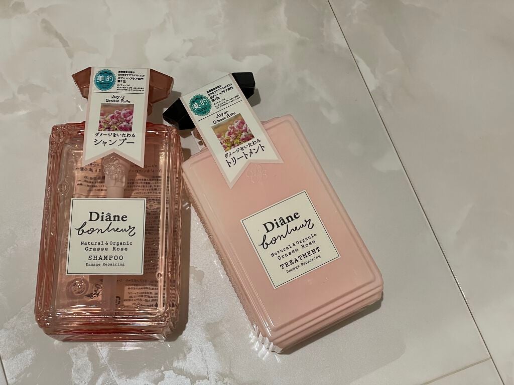 グラースローズの香り/シャンプー&トリートメント/ダイアン/市販シャンプーを使ったクチコミ(2枚目)