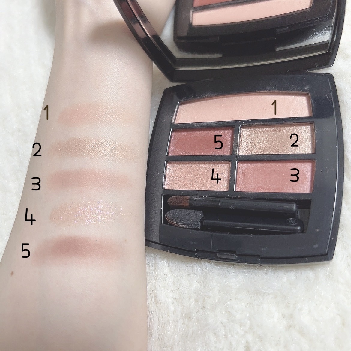 レ ベージュ パレット ルガール/CHANEL/アイシャドウパレットを使ったクチコミ（2枚目）