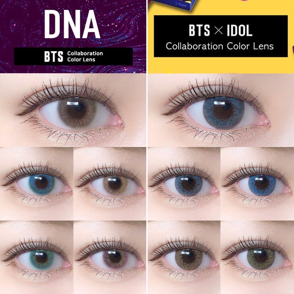 BTS DNA & IDOL Lens-1MONTH/MTPR/1ヶ月(1MONTH)カラコンを使ったクチコミ(1枚目)