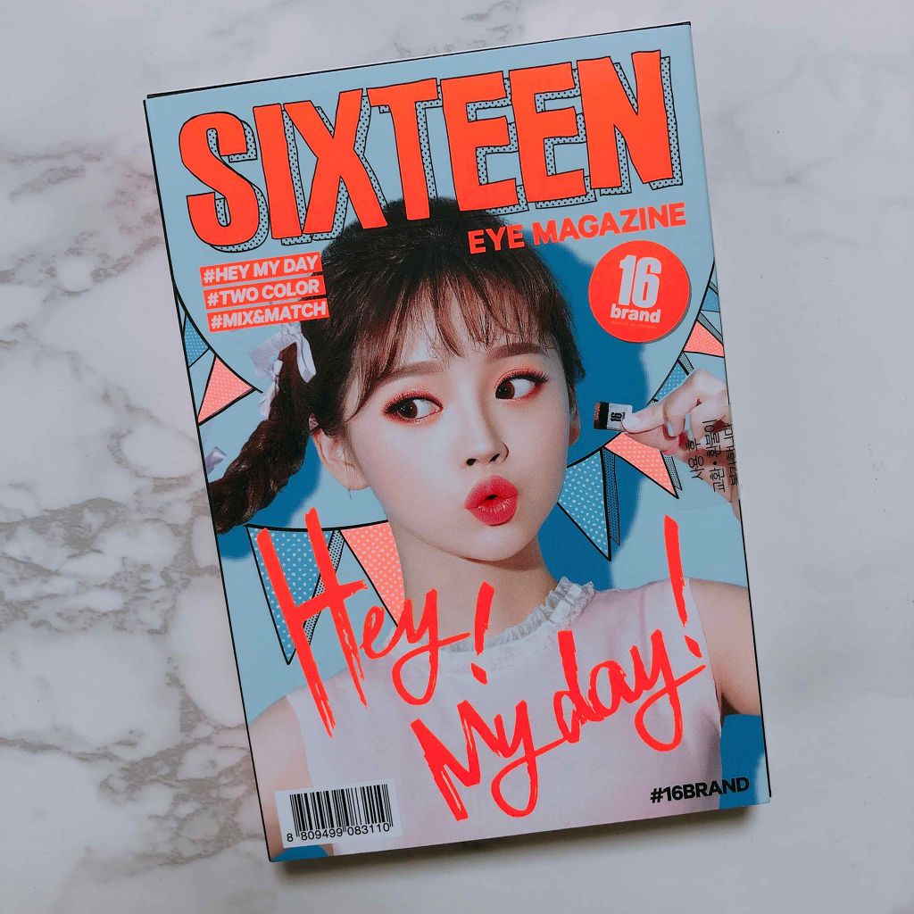 16 EYE MAGAZINE/16BRAND/アイシャドウパレットを使ったクチコミ(1枚目)