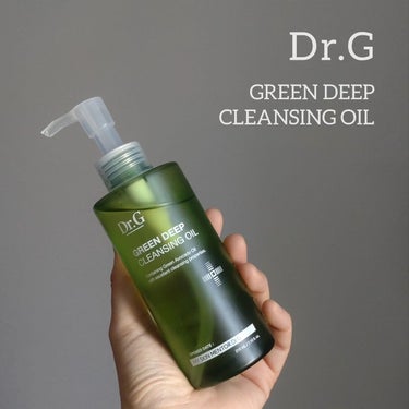 Dr.G グリーンディープクレンジングオイルのクチコミ「Dr.G グリーンディープクレンジングオイル
#PR

自然由来の植物性オイル99％、W洗顔不.....」（1枚目）