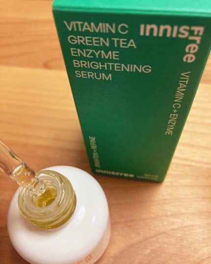 ビタC グリーンティーエンザイム ブライト セラム/innisfree/美容液を使ったクチコミ(2枚目)