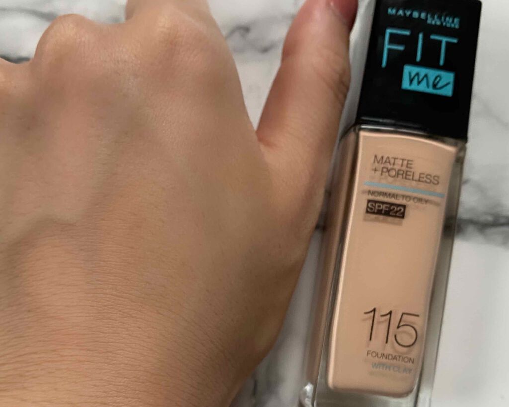 フィットミー リキッドファンデーション R/MAYBELLINE NEW YORK/リキッドファンデーションを使ったクチコミ(3枚目)