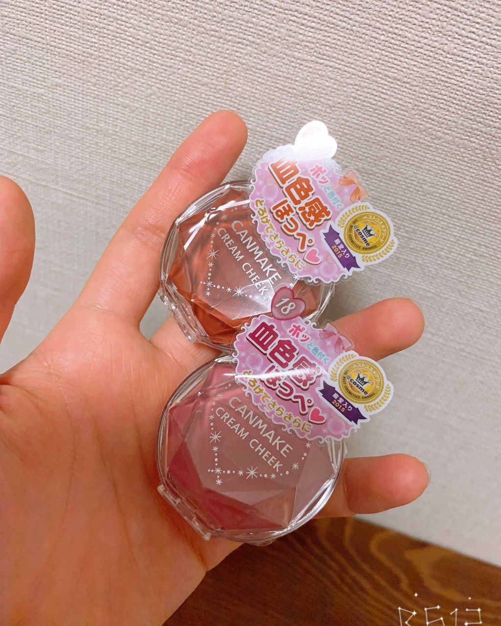 クリームチーク/キャンメイク/ジェル・クリームチークを使ったクチコミ(1枚目)