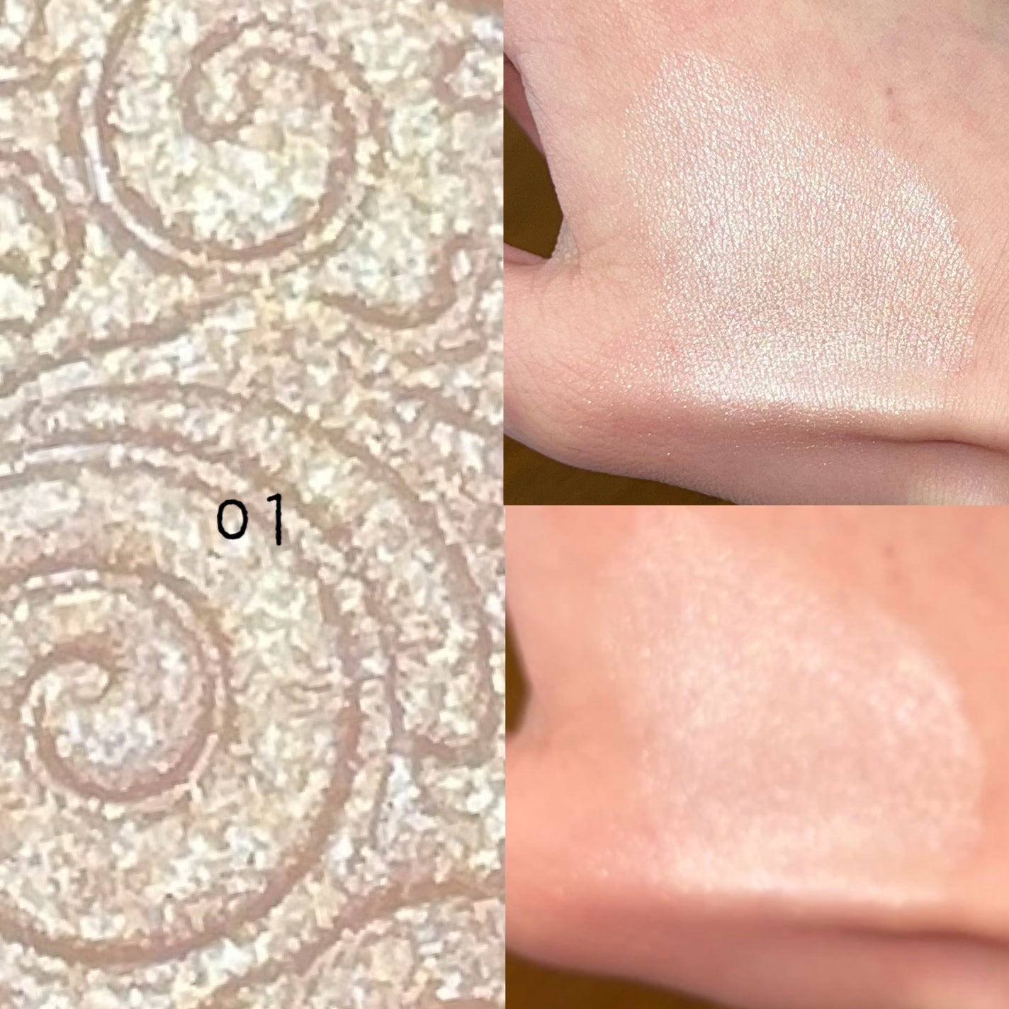 パールグロウハイライト/CEZANNE/パウダーハイライトを使ったクチコミ(2枚目)