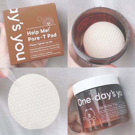 ヘルプミー! ポア-Tパッド/One-day's you/トナーパッドを使ったクチコミ(2枚目)