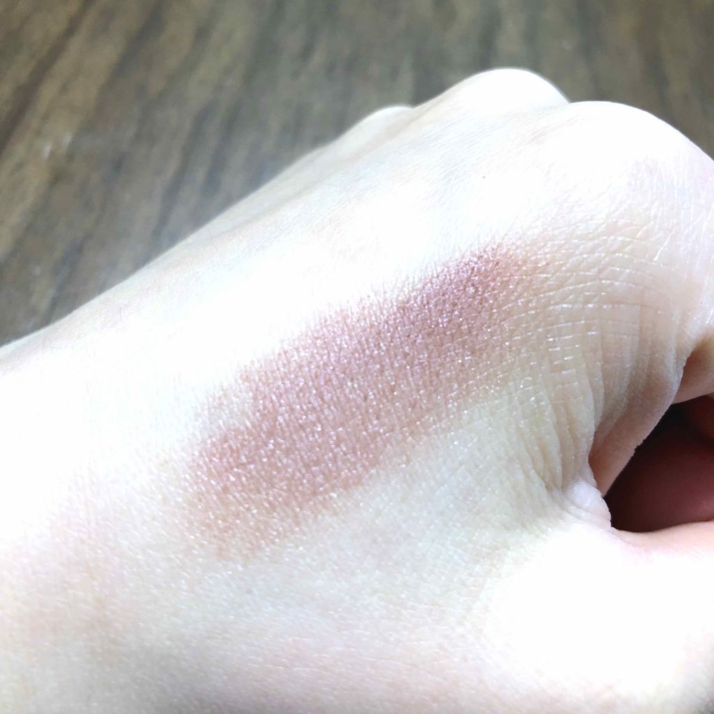 シングルカラーアイシャドウ 02 ニュアンスピンク/CEZANNE/単色アイシャドウを使ったクチコミ（3枚目）