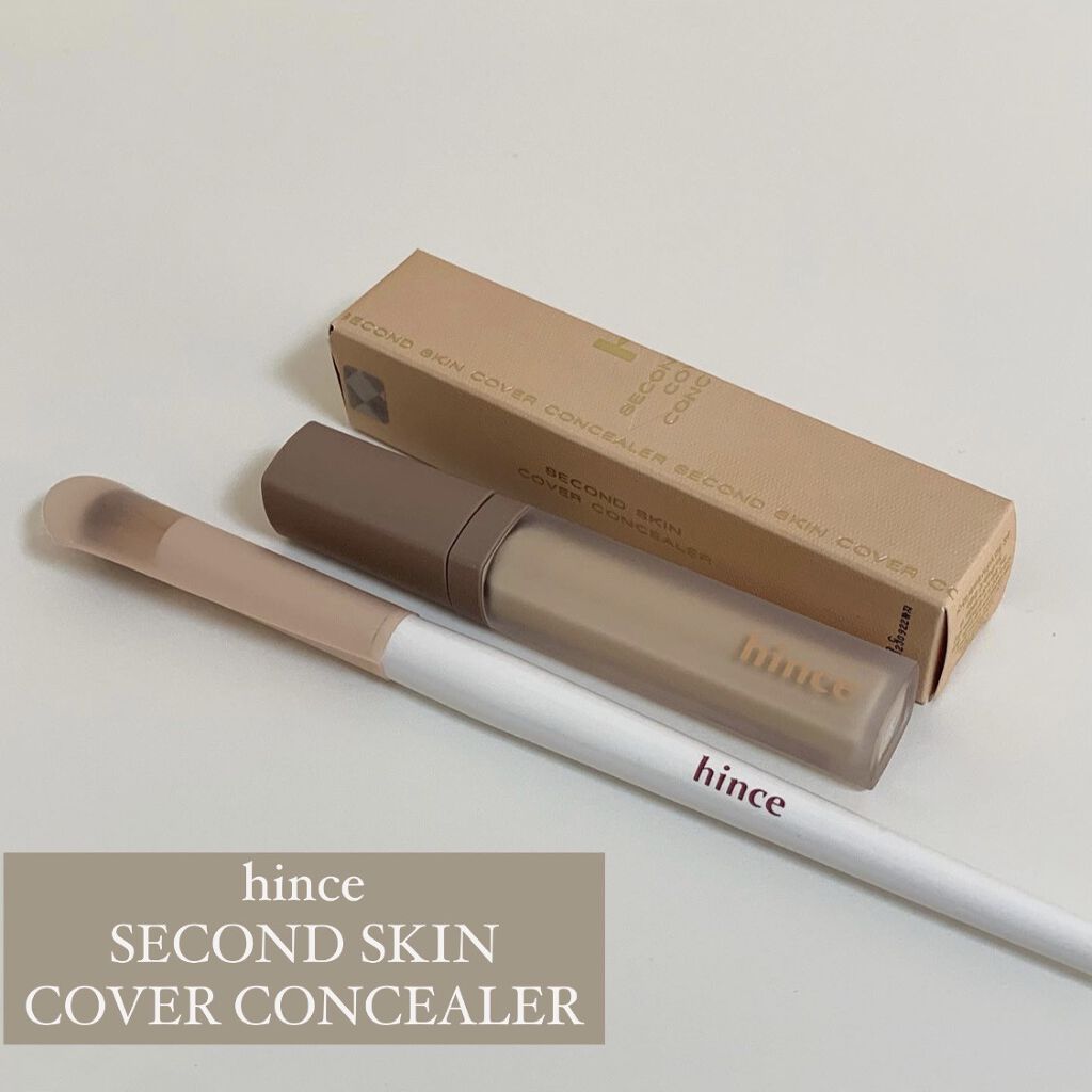 セカンドスキンカバーコンシーラー/hince/リキッドコンシーラーを使ったクチコミ（1枚目）