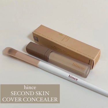 hince(ヒンス)の新作、SECOND SKIN COVER CONCEALER #21 LIGHTを購入しました🦙♡

自然なカバー力と軽さが気に入って、今までメイベリンのFITを使っていたのですが