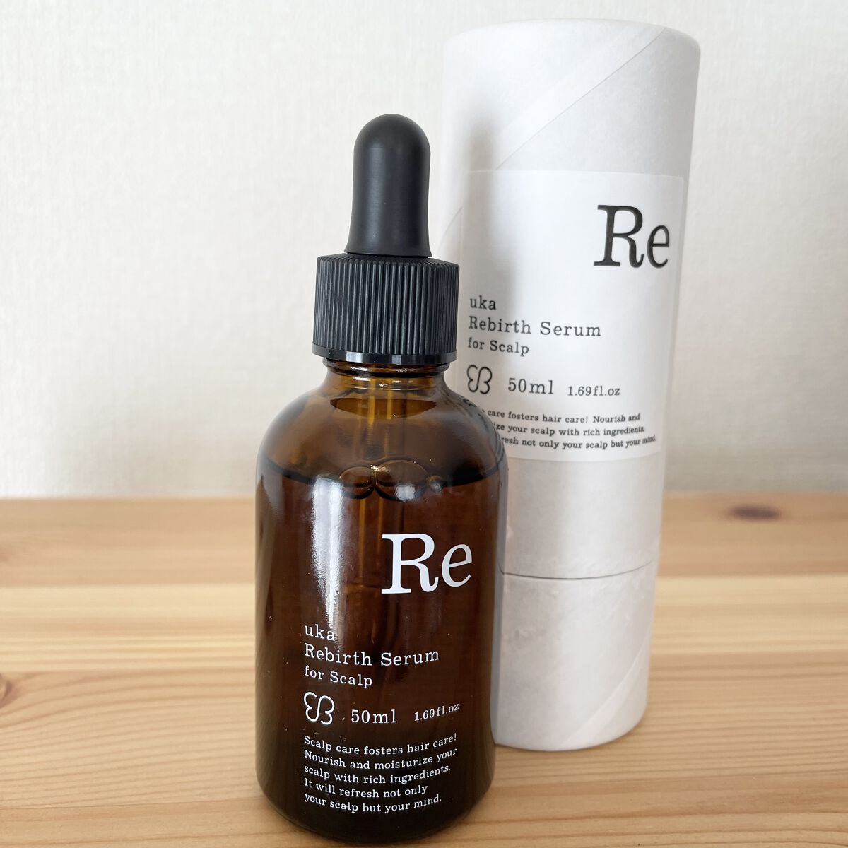 uka Rebirth Serum for Scalp/uka/頭皮ローションを使ったクチコミ（1枚目）