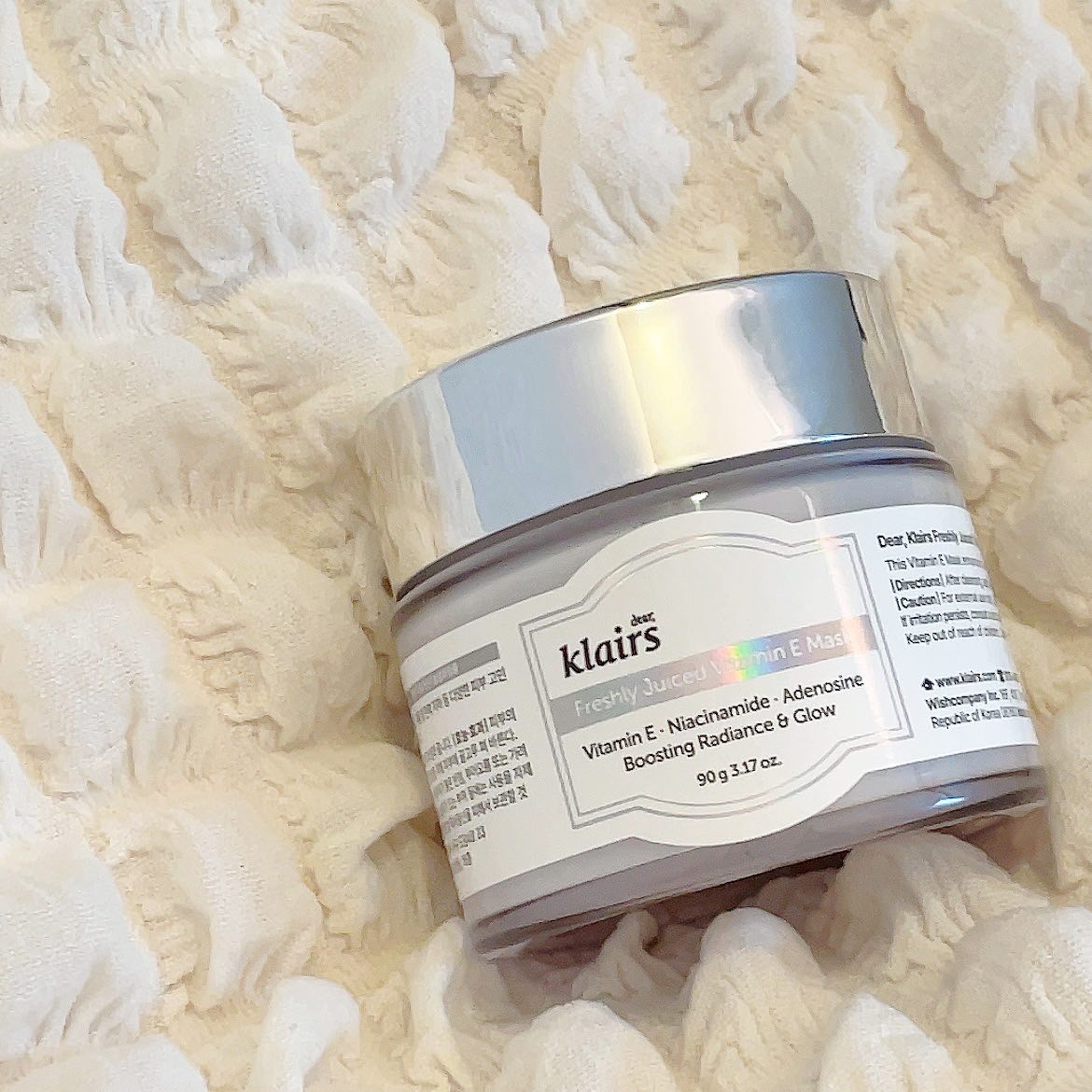 フレッシュリージュースドビタミンEマスク(90g)/Klairs/フェイスクリームを使ったクチコミ（1枚目）