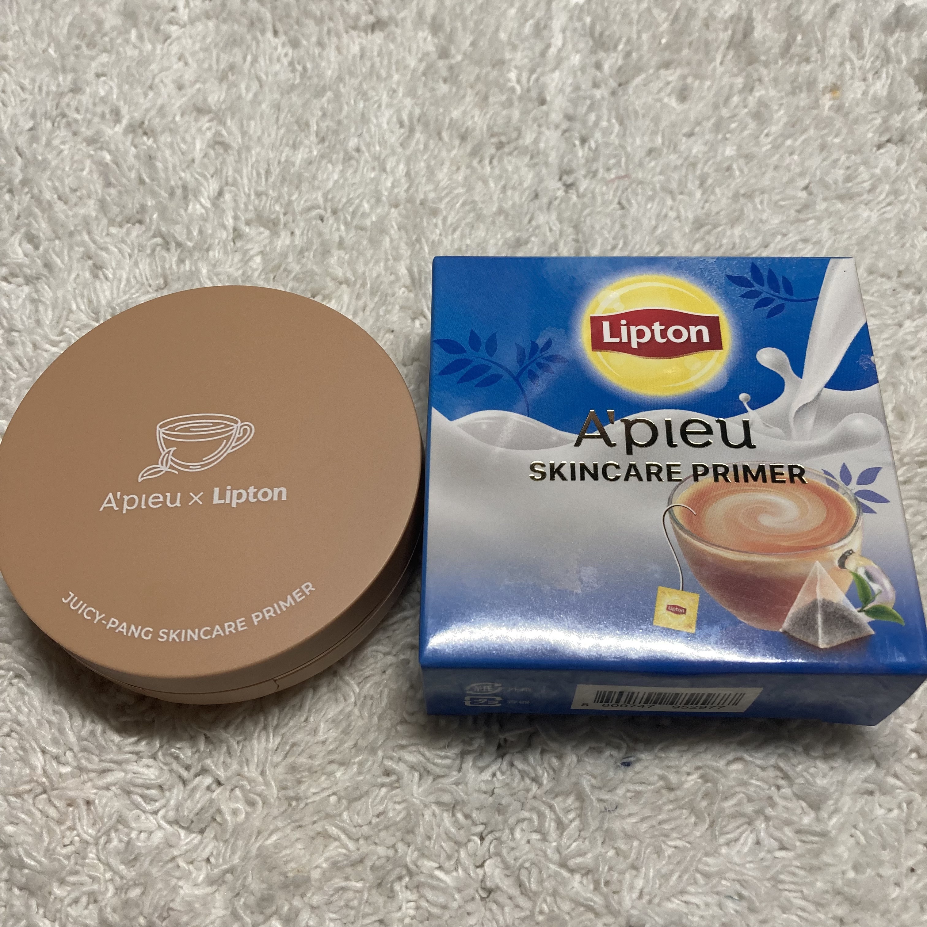 ジューシーパン スキンケアプライマー/A’pieu/化粧下地を使ったクチコミ（2枚目）