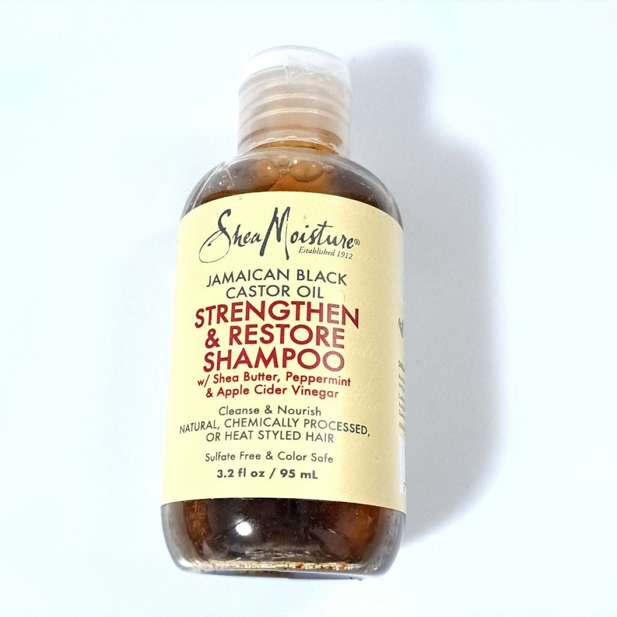 ジャマイカン ブラック キャスターオイル ストレングセン アンド リストア シャンプー SheaMoisture