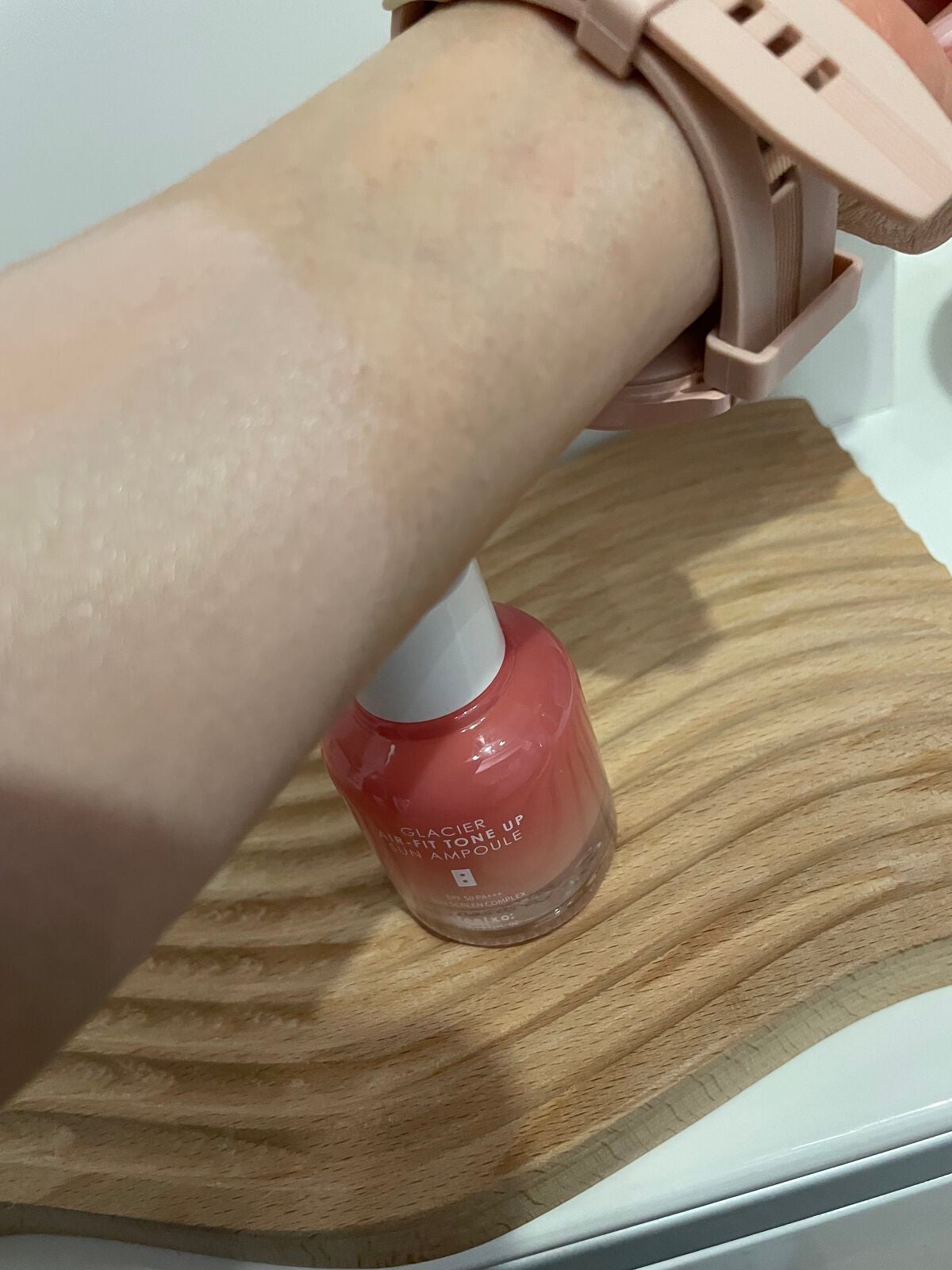 ピルソ グラシアエアフィットトーンアップサンアンプル SPF50 PA+++/feelxo/化粧下地を使ったクチコミ(4枚目)