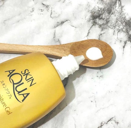 スーパーモイスチャージェルゴールド/スキンアクア/日焼け止めジェルを使ったクチコミ(1枚目)