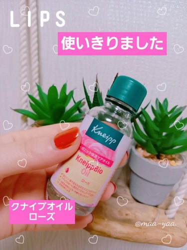 クナイプビオ オイル ローズ 20ml/クナイプ/ボディオイルを使ったクチコミ（1枚目）