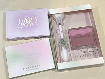 ソフトブラーリングアイパレット/wakemake/アイシャドウパレットを使ったクチコミ(4枚目)