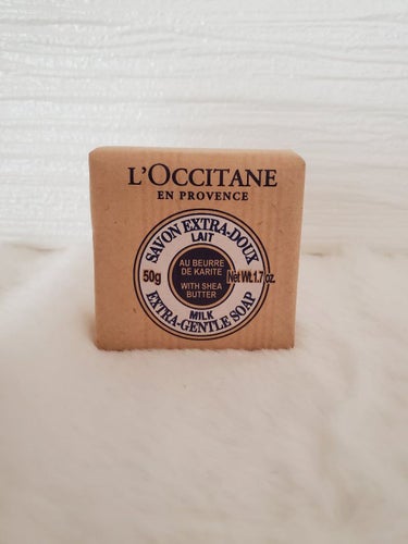 シアーソープ ミルク 100g/L'OCCITANE/ボディソープを使ったクチコミ（1枚目）