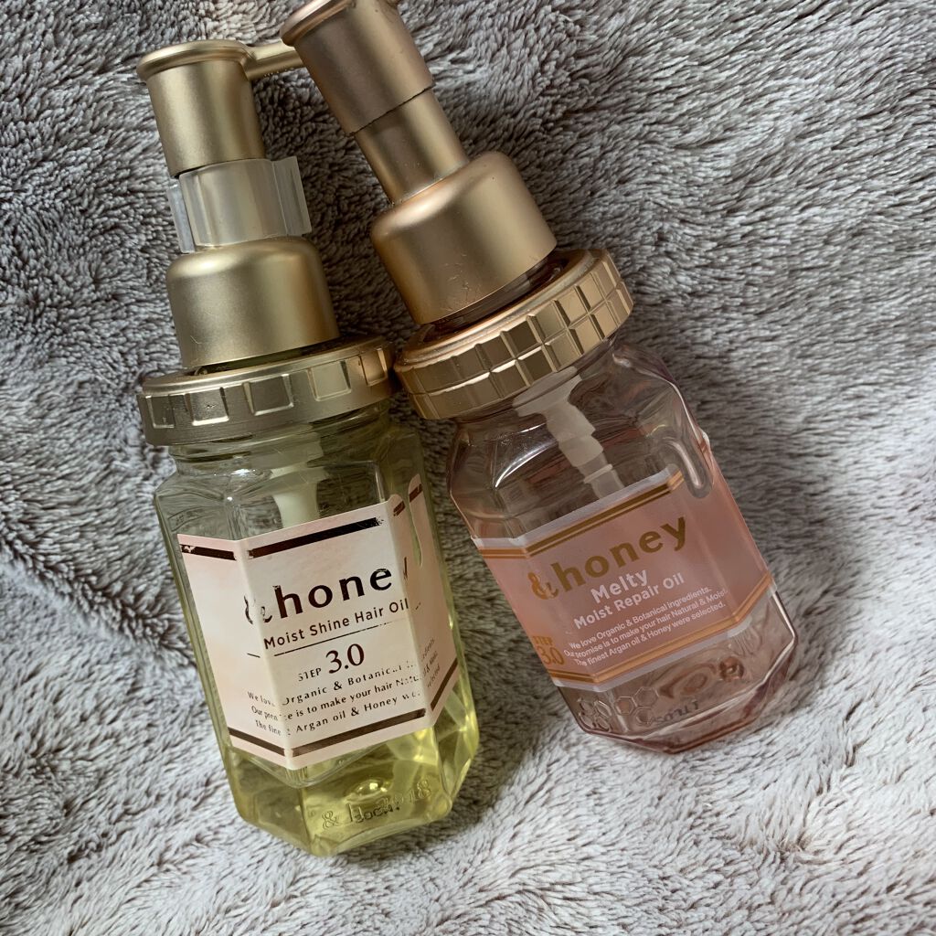 モイストシャイン ヘアオイル3.0/&honey/ヘアオイルを使ったクチコミ（1枚目）