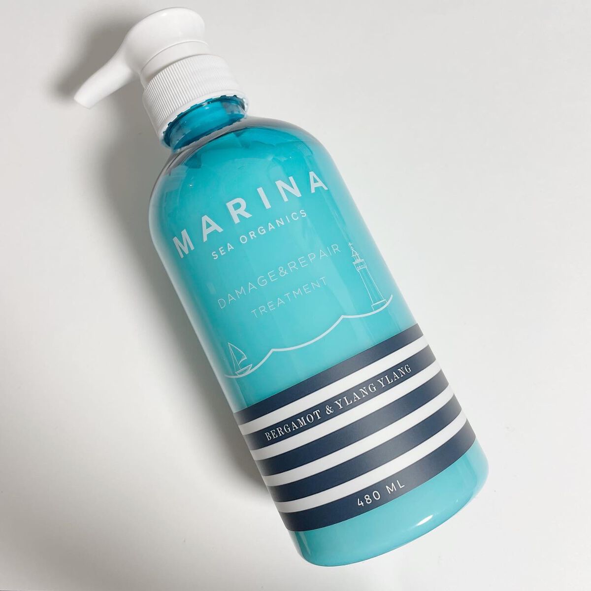 ダメージリペアシャンプー＆トリートメント/マリーナシーオーガニック/市販シャンプーを使ったクチコミ（3枚目）