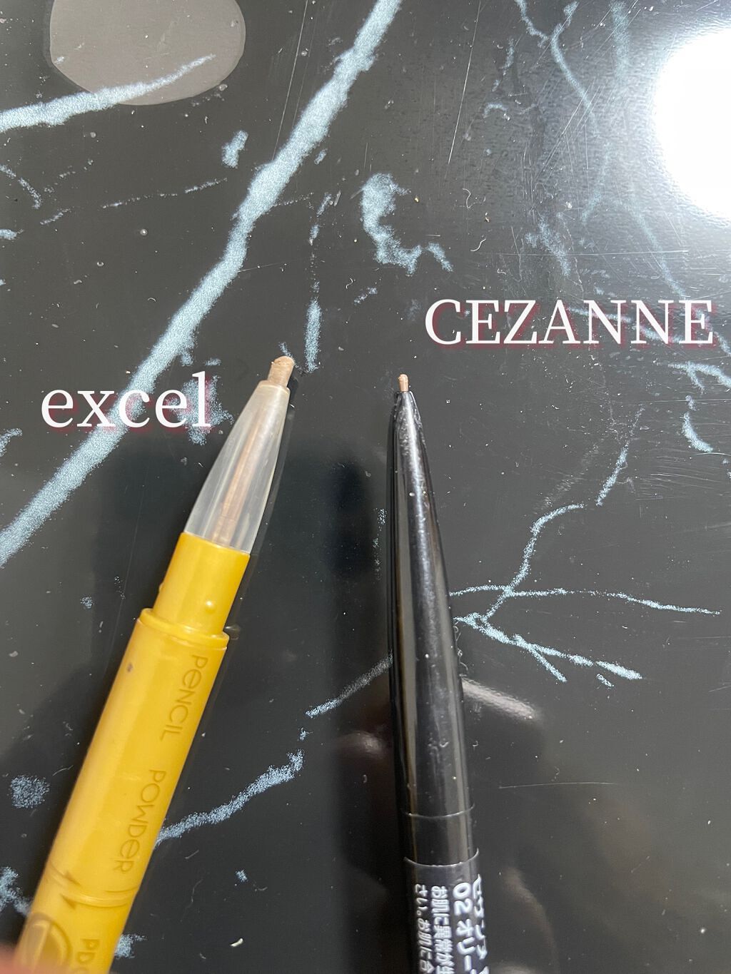 パウダー&ペンシル アイブロウEX/excel/アイブロウペンシルを使ったクチコミ(2枚目)