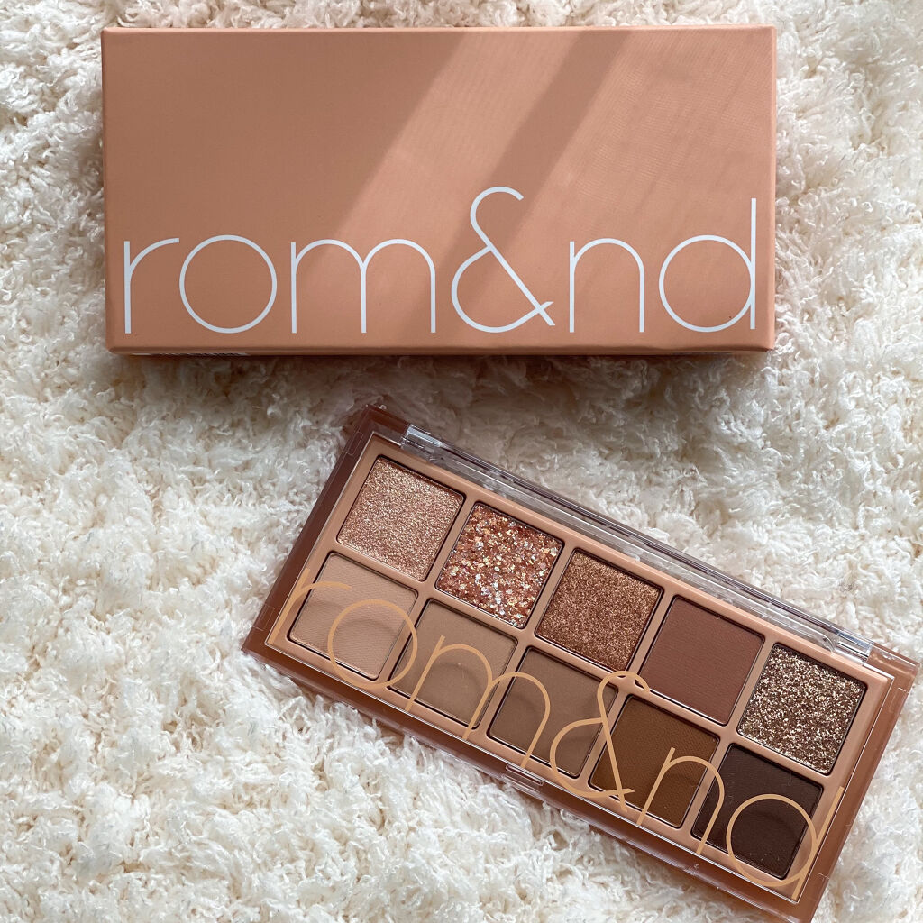 ベターザンパレット/rom&nd/アイシャドウパレットを使ったクチコミ（1枚目）