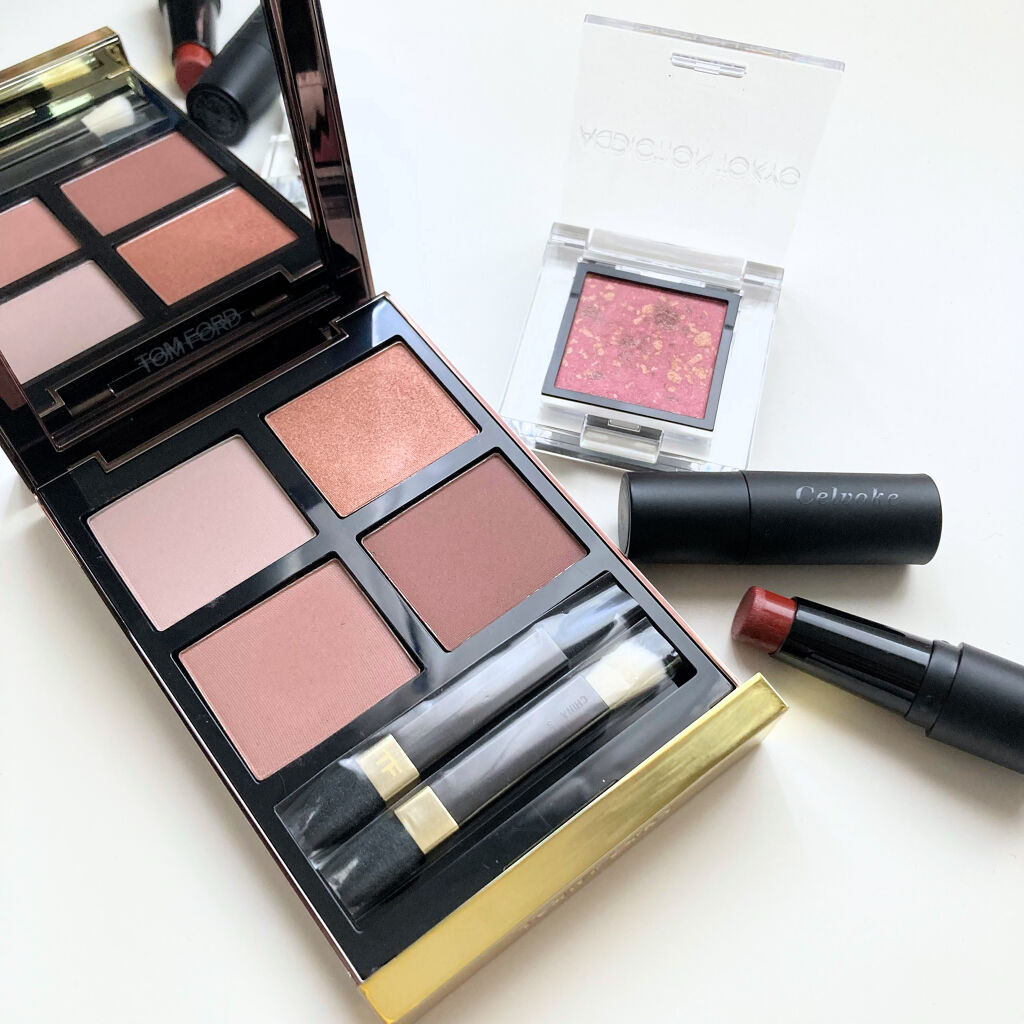 ザ アイシャドウ アンポリッシュ ジェム 104 Sensual Ruby/ADDICTION/単色アイシャドウを使ったクチコミ（1枚目）