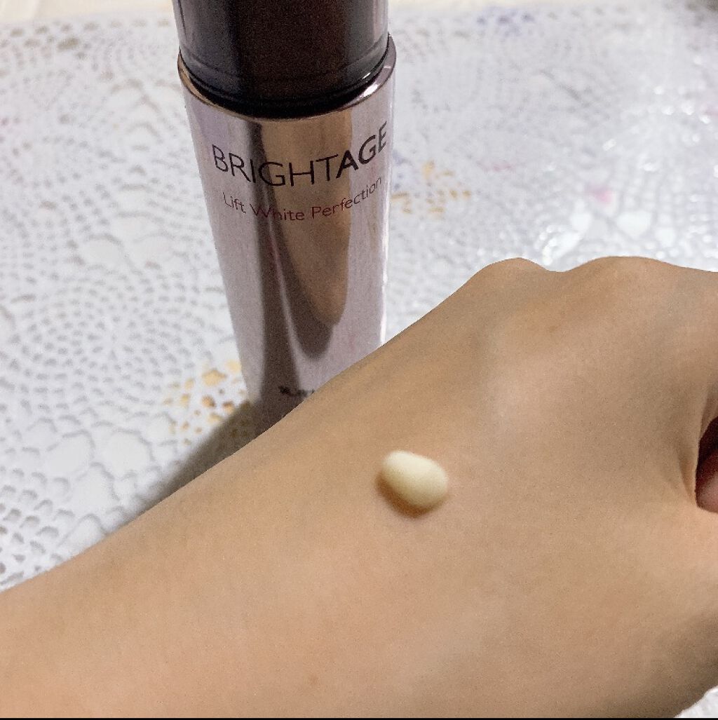 リフトホワイト パーフェクション/BRIGHTAGE/美容液を使ったクチコミ（2枚目）