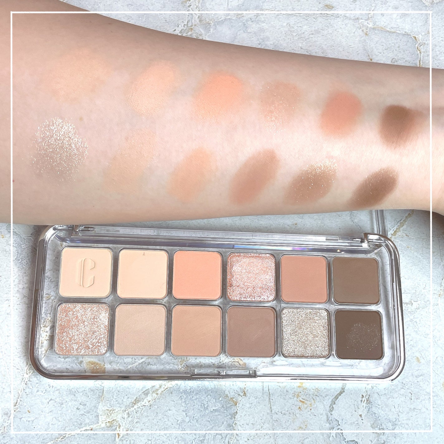 プロ アイ パレット エアー/CLIO/アイシャドウパレットを使ったクチコミ(3枚目)