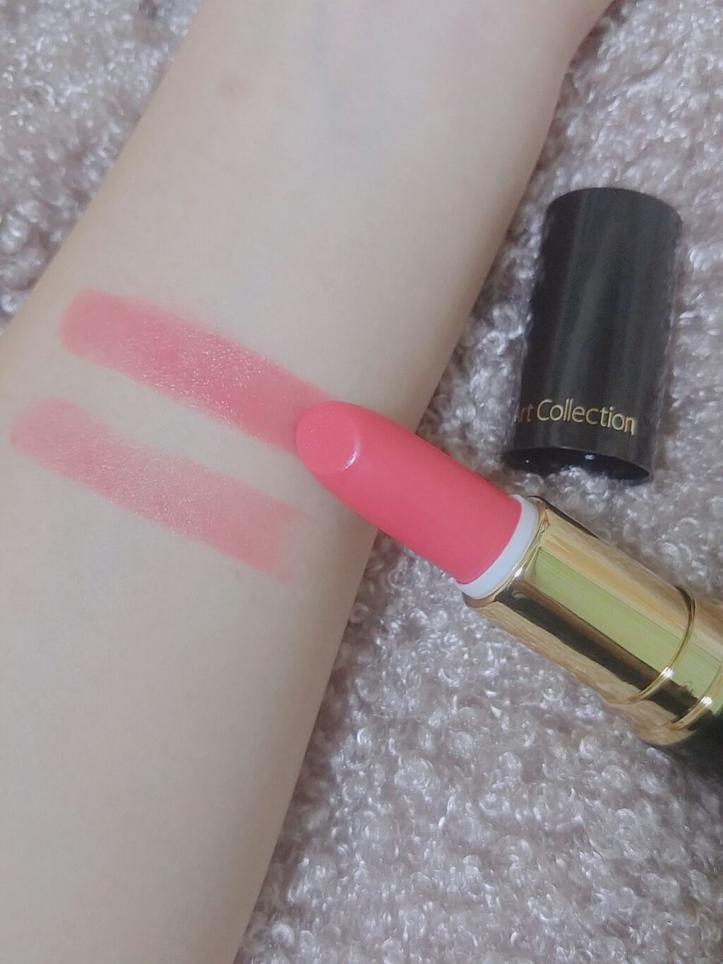 ATなめらかリップスティック/キャンドゥ/口紅を使ったクチコミ（2枚目）