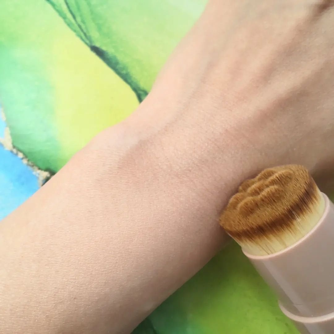 ヴィーガンナチュラルカバースティックファンデーション/DERMASHARE/その他ファンデーションを使ったクチコミ(3枚目)