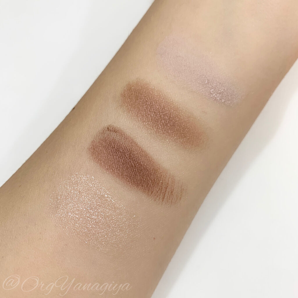 コントゥアリング アイシャドウ 014 ピンクブラウン/DECORTÉ/アイシャドウパレットを使ったクチコミ（3枚目）