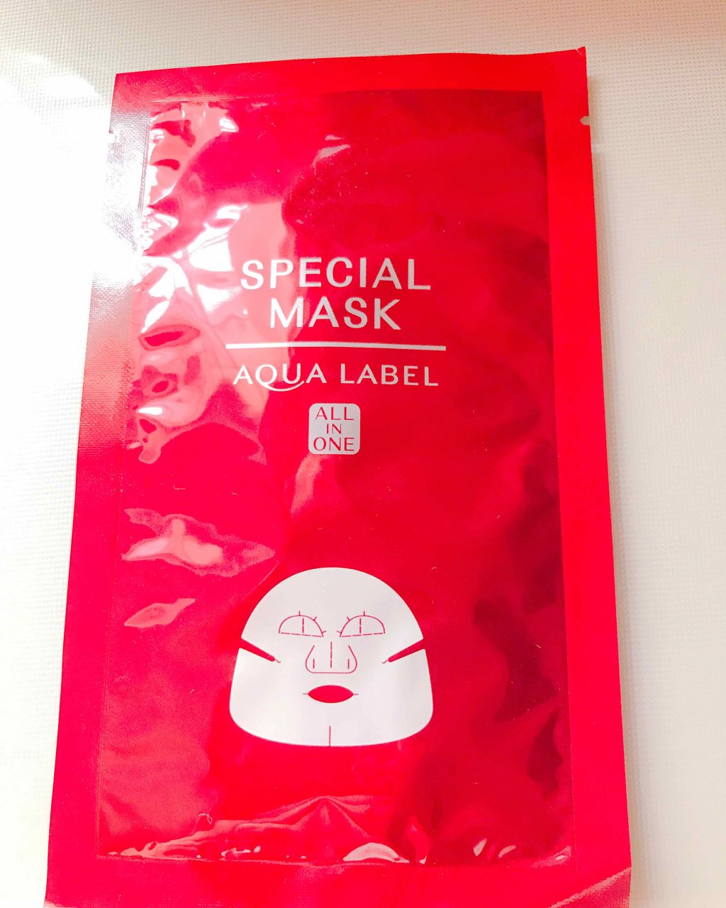 スペシャルマスク/アクアレーベル/シートマスク・パックを使ったクチコミ（1枚目）