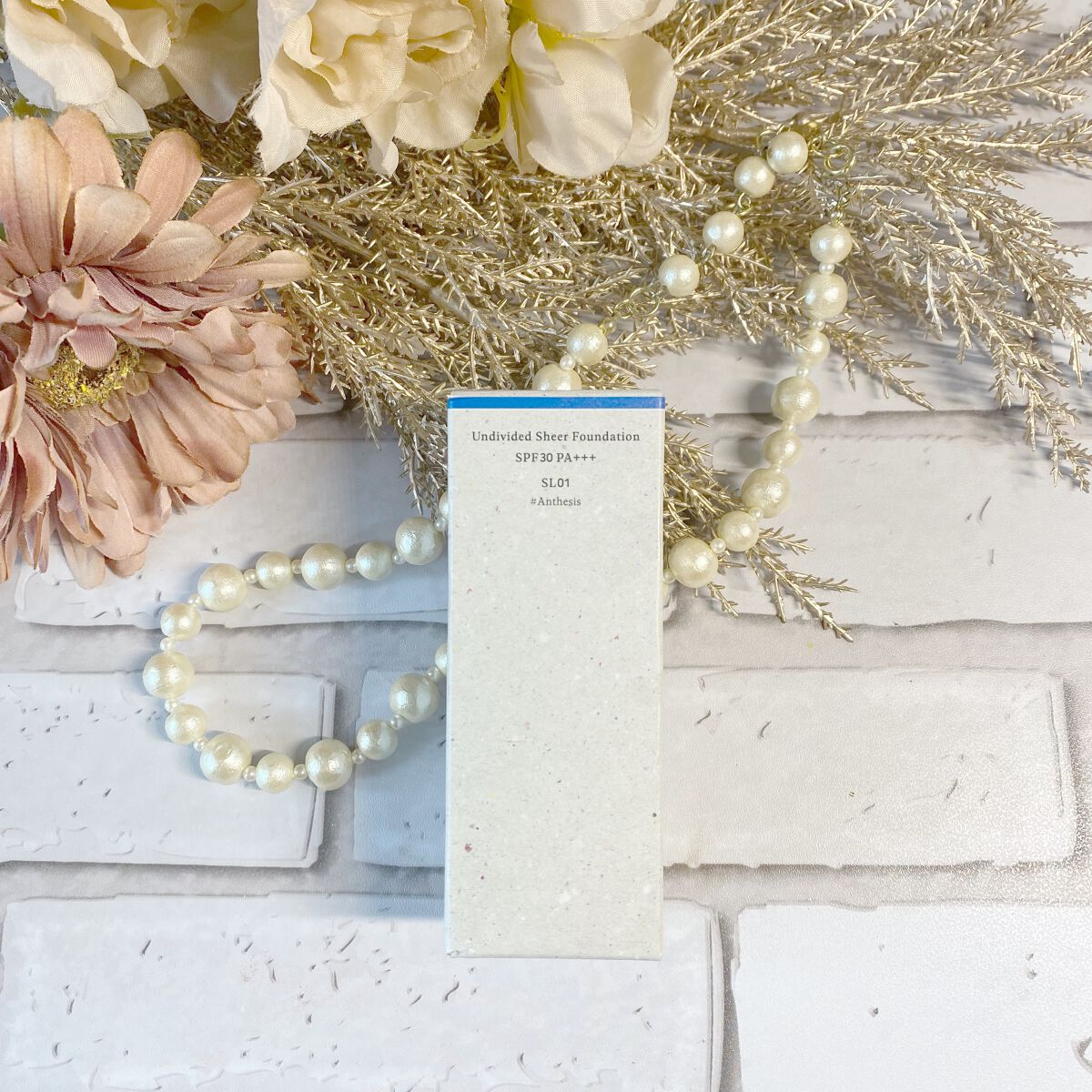 アンディヴァイデッド シアーファンデーション/アーレス/リキッドファンデーションを使ったクチコミ（2枚目）