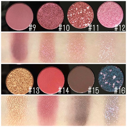 大英博物館 エジプトシリーズ アイシャドウパレット/ZEESEA/アイシャドウパレットを使ったクチコミ(4枚目)