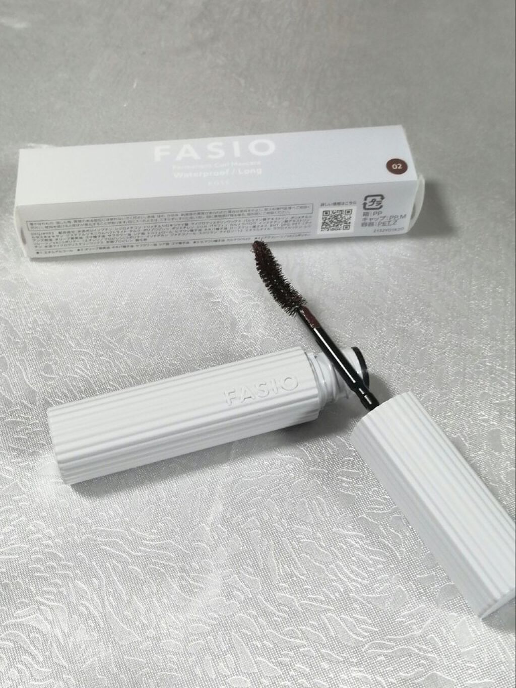 パーマネントカール マスカラ WP（ロング） 02 ブラウン/FASIO/マスカラを使ったクチコミ（3枚目）