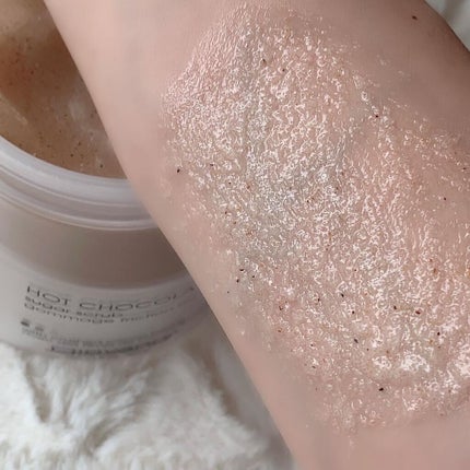 ジョヴァンニ シュガー ボディスクラブ ホットチョコレート/giovanni/ボディスクラブを使ったクチコミ(5枚目)