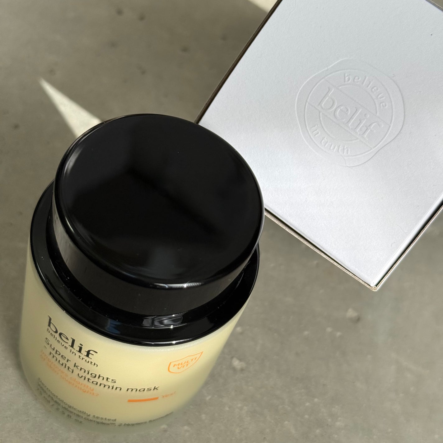 スーパーナイツ ビタミンマスク/belif/フェイスクリームを使ったクチコミ(4枚目)