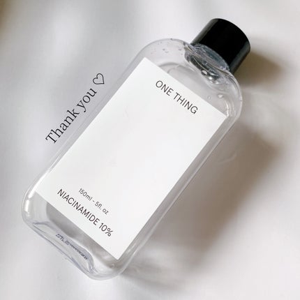 ナイアシンアミド化粧水/ONE THING/化粧水を使ったクチコミ(1枚目)